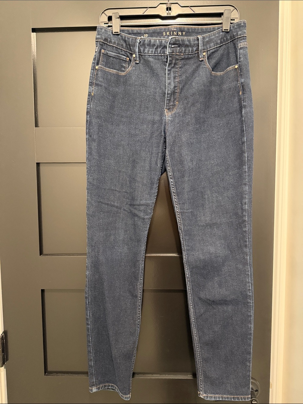 White House Black Market Skinny Jeans - Dark Blue